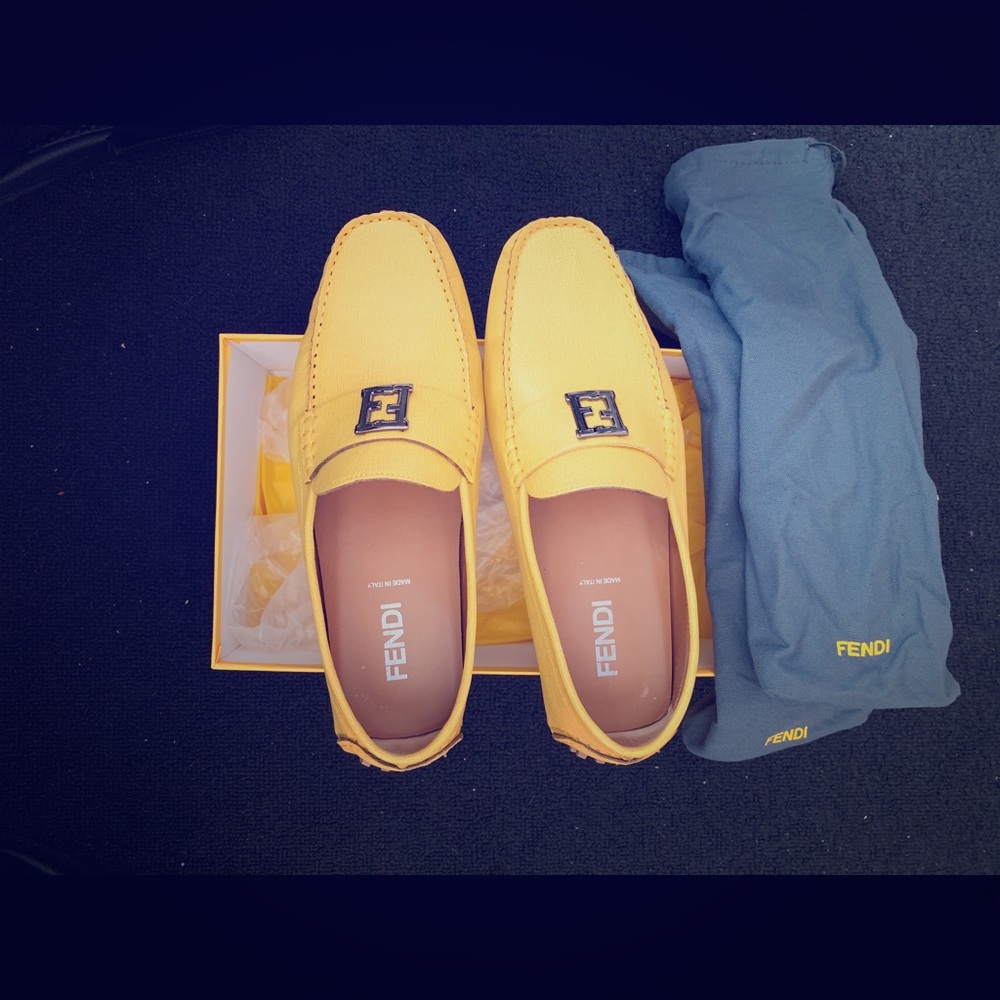 Used Fendi loafers